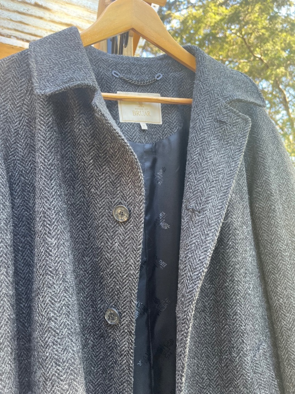 House of Bruar Men’s Raglin Sleeve Coat